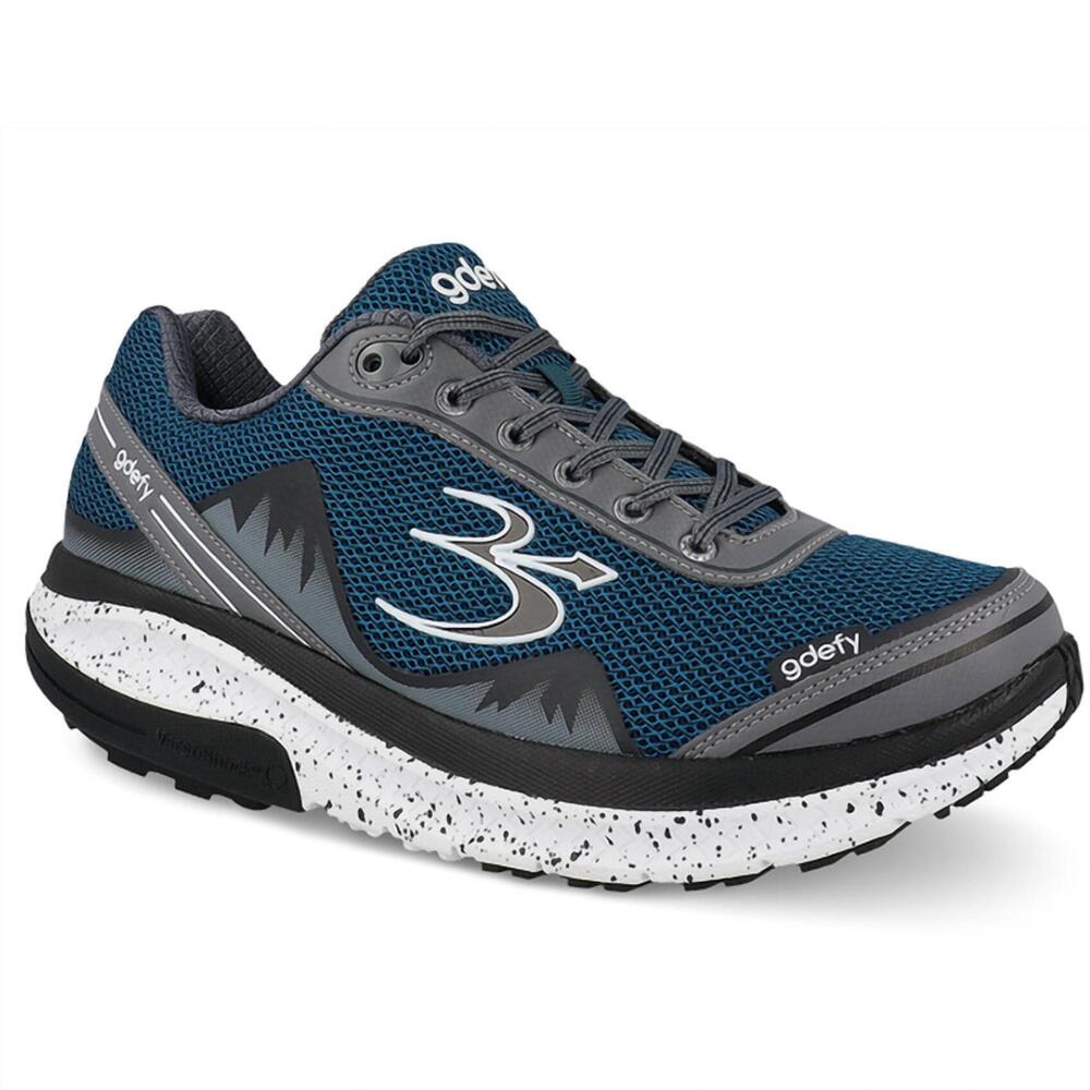 NEW GRAVITY DEFYER men's mighty walk athletic shoes in gray / blue